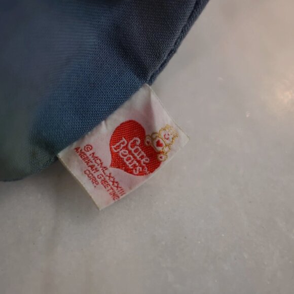 VINTAGE Care Bears Blue Rainbow DUFFLE BAG Peter’s Bag Corp/American Greetings - Picture 7 of 10